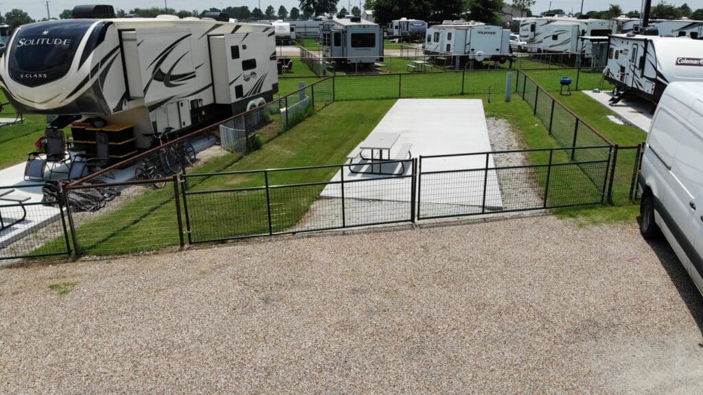 Image of Ultra Premium Fenced RV Site at Waggin' Tail RV Resort